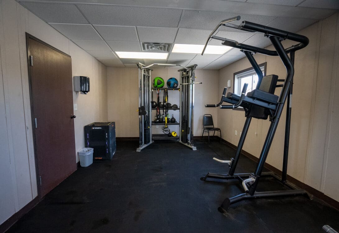 Work out room in CHH Pecos Lodge
